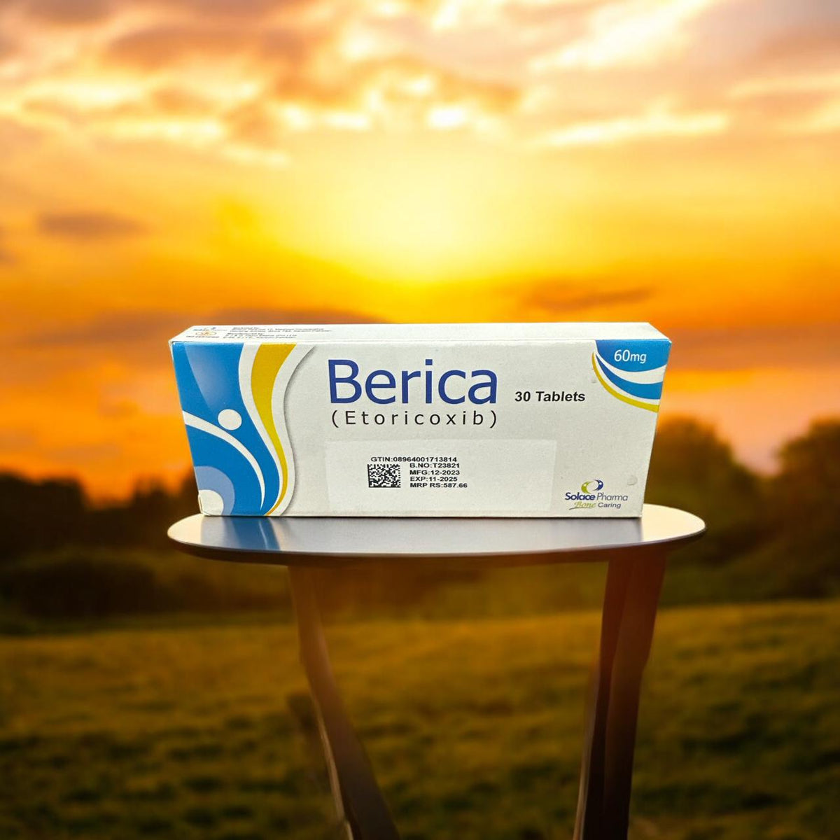 Berica Tablets 60Mg (1 Strip = 10 Tablets)