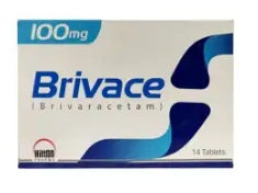 Brivace Tablets 100Mg (1 Box = 2 Strips)  (1 Strip = 7 Tablets)