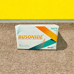 Busonide Capsule 200Mcg+6Mcg (1 Strip = 10 Capsules)