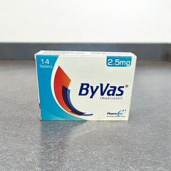 Byvas Tablets 2.5Mg (1 Strip = 7 Tablets)