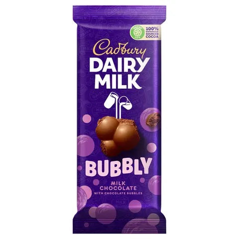 Cadbury Dairy Milk Bubbly 87 Grams