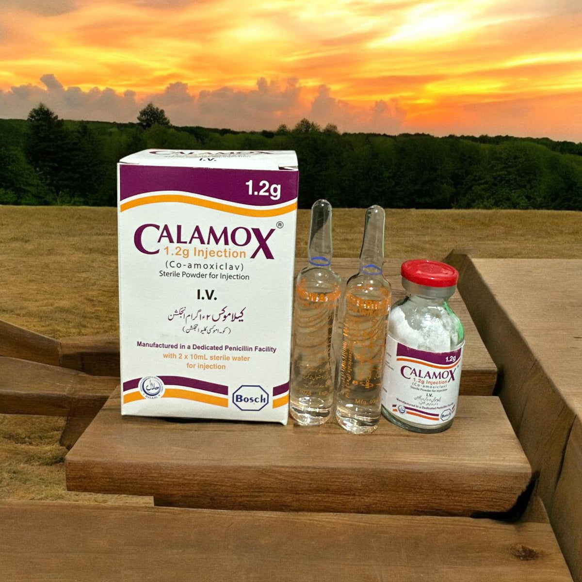 Calamox Iv Injection 1.2 G (1 Box = 1 Injection)