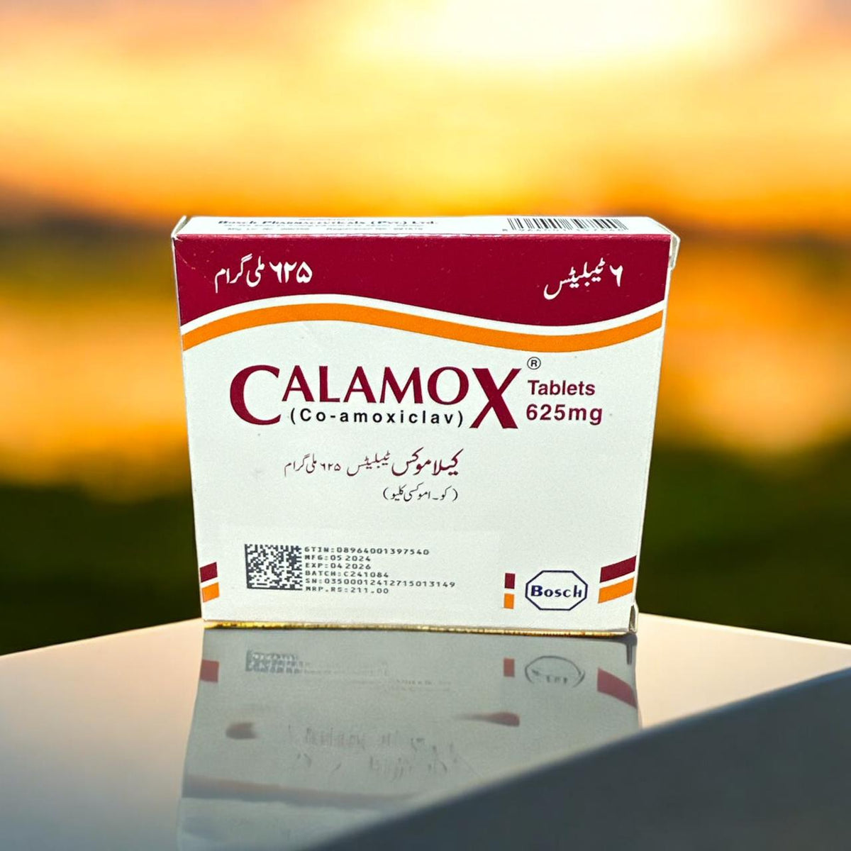 Calamox Tablets 625Mg (1 Box = 6 Tablets)