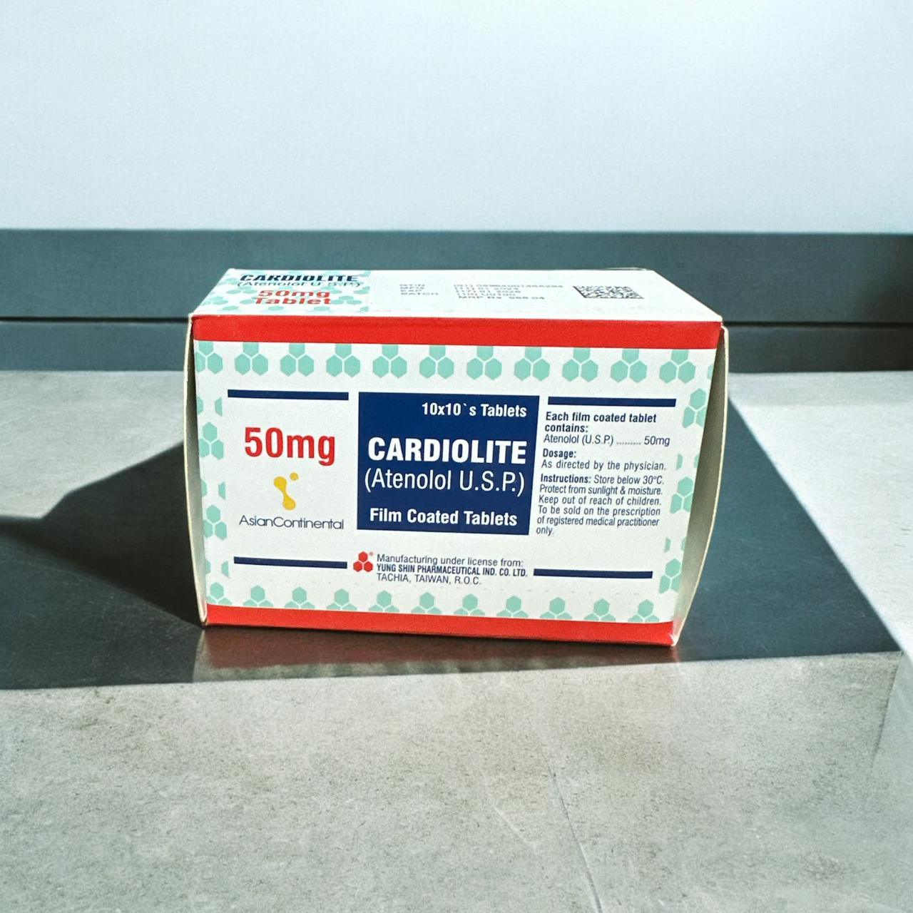 Cardiolite Tablets 50Mg (1 Strip = 10 Tablets) – Multan Plus Pharmacy