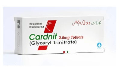 Cardnit Tablets 2.6Mg (1 Box = 3 Strips) (1 Strip = 10 Tablets)