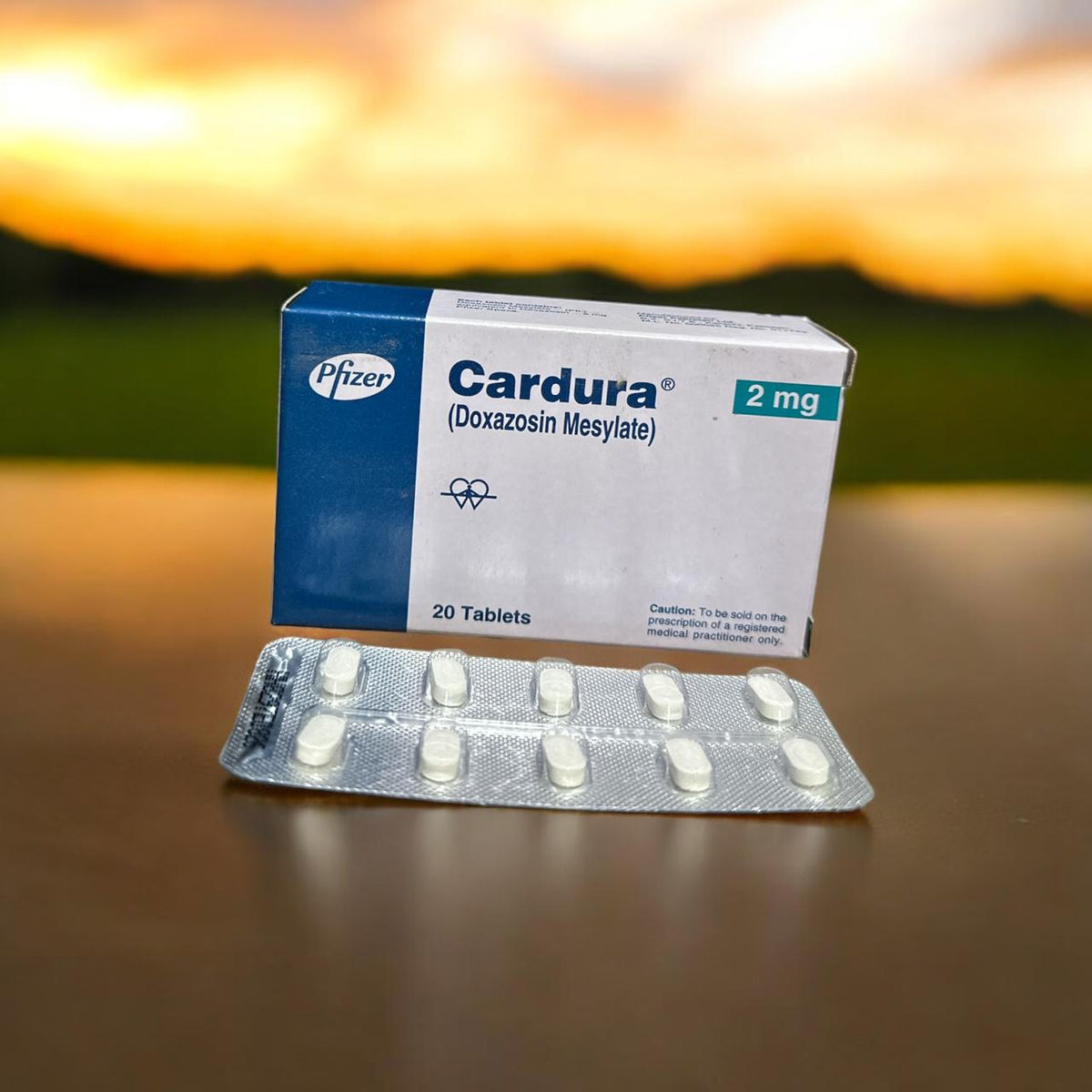 Cardura Tablets 2Mg (1 Strip = 10 Tablets)