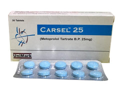 Carsel 25 Tablets 25Mg (1 Strip = 10 Tablets)