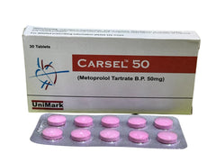 Carsel 50 Tablets 50Mg (1 Strip = 10 Tablets)