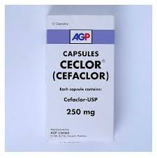 Ceclor Capsules 250Mg (1 Box = 1 Strip)(1 Strip = 12 Capsules)