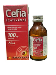 Cefia 60ml Suspension 100mg/5ml