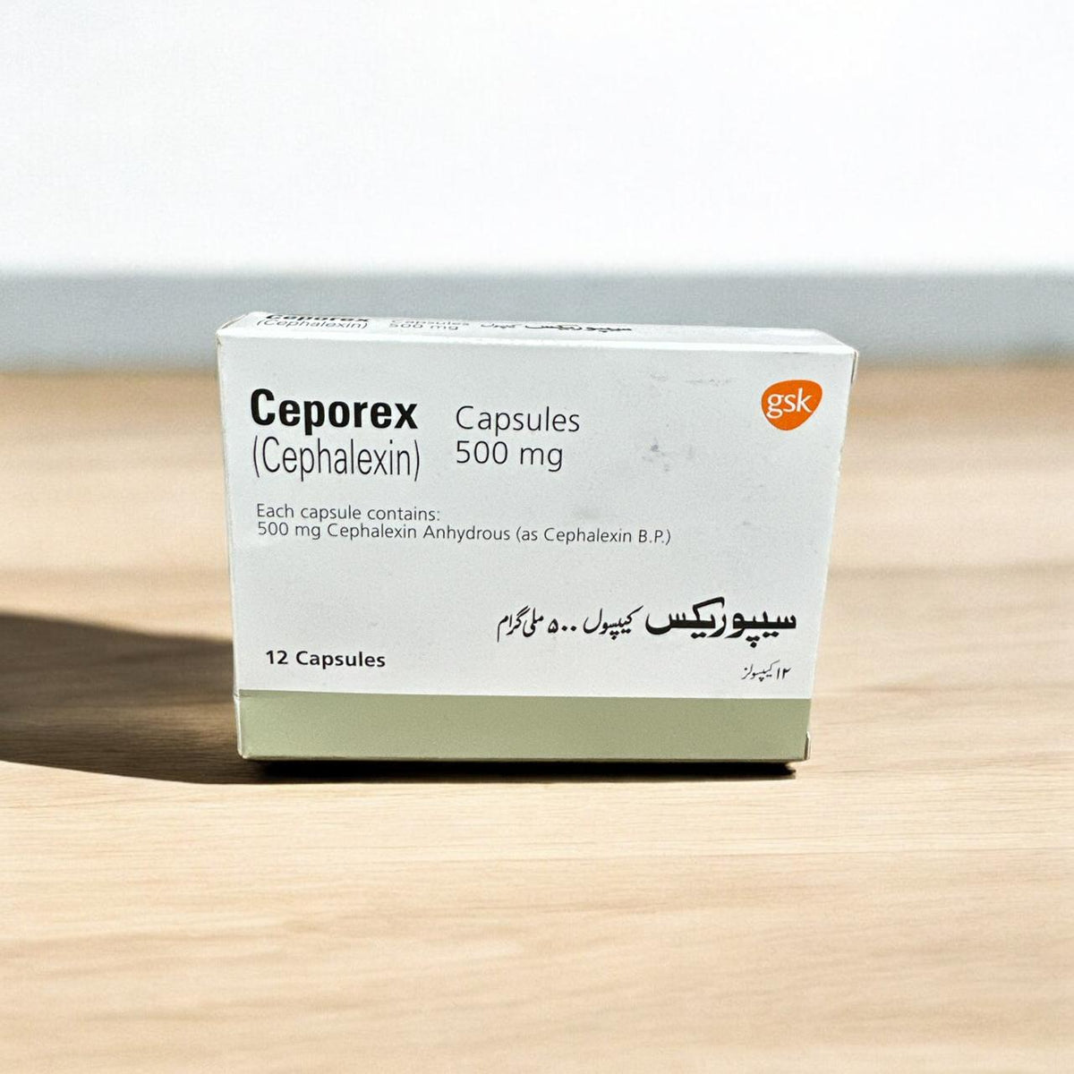 Ceporex Capsules 500Mg (1 Strip = 6 Capsules)