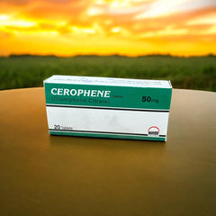 Cerophene Tablets 50Mg (1 Strip = 10 Tablets)