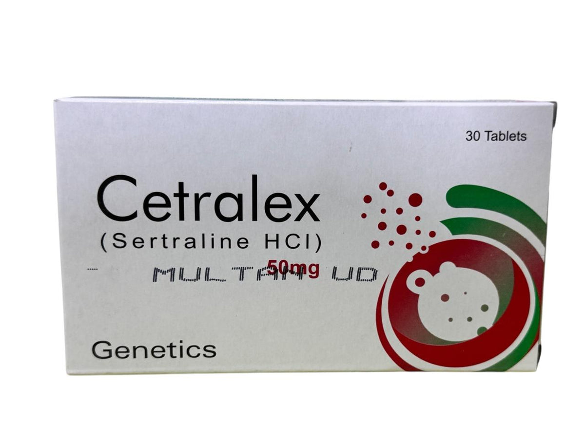 Cetralex Tablets 50Mg (1 Strip = 10 Tablets)