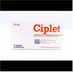 Ciplet Tablets 250Mg (1 Box = 10 Tablets)