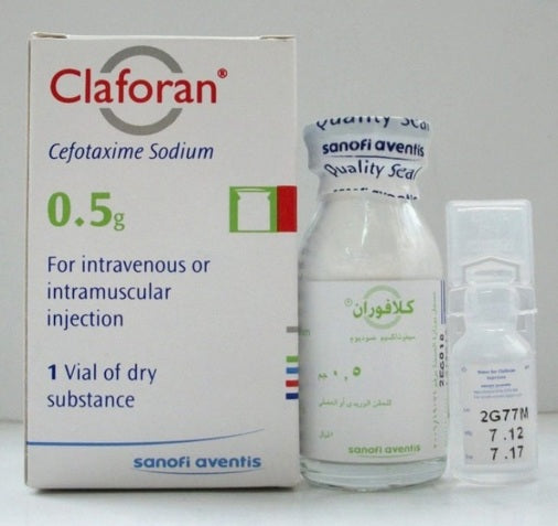 Claforan Iv/Im Injection 0.5G (1 Box = 1 Injection)
