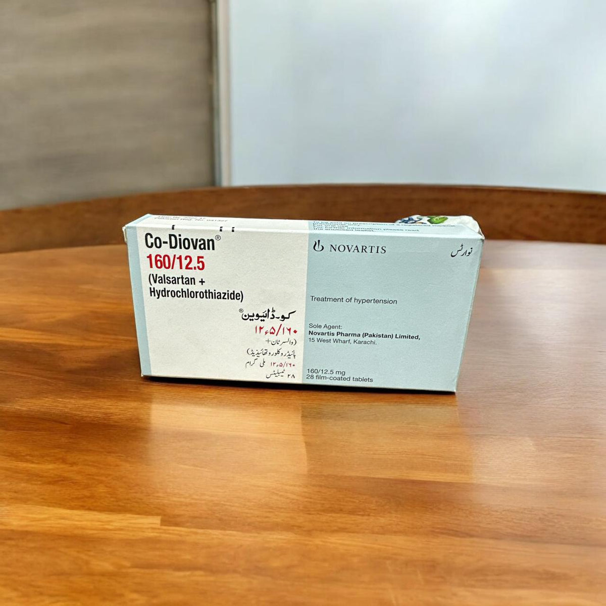 Co-Diovan Tablets 160Mg/12.5Mg (1 Strip = 14 Tablets)