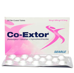 Co-Extor Tablets 10/160/12.5Mg (1 Strip = 14 Tablets)