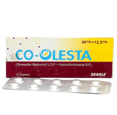 Co-Olesta Tablets 40/12.5Mg (1 Box = 1 Strip)(1 Strip = 10 Tablets)