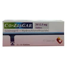 Co-Ziscar Tablets 20/12.5Mg (1 Strip = 14 Tablets)