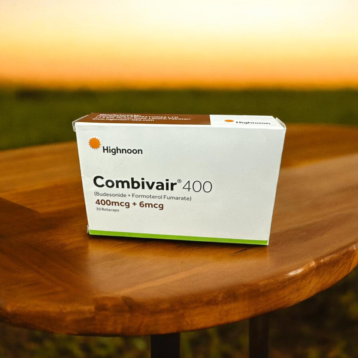 Combivair Rotacaps 400/6Mcg (1 Strip = 10 Capsules)