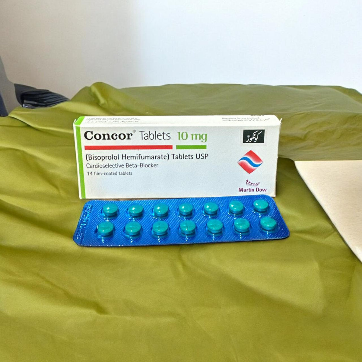 Concor Tablets 10Mg (1 Box = 14 Tablets)