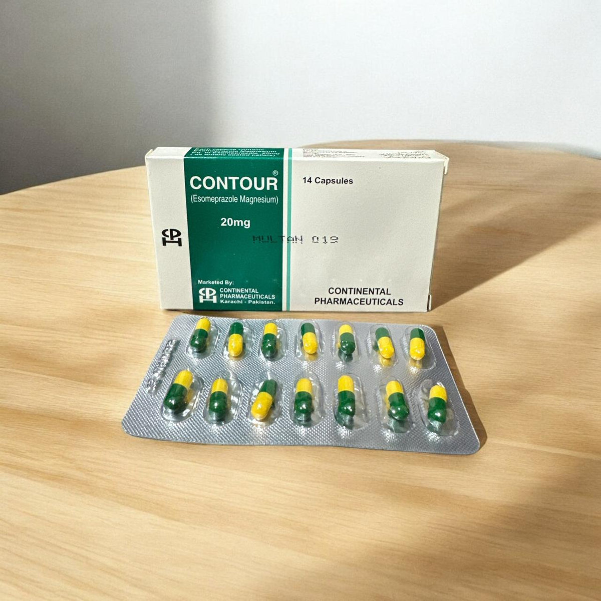 Contour Capsules 20Mg (1 Box  = 14 Capsules)