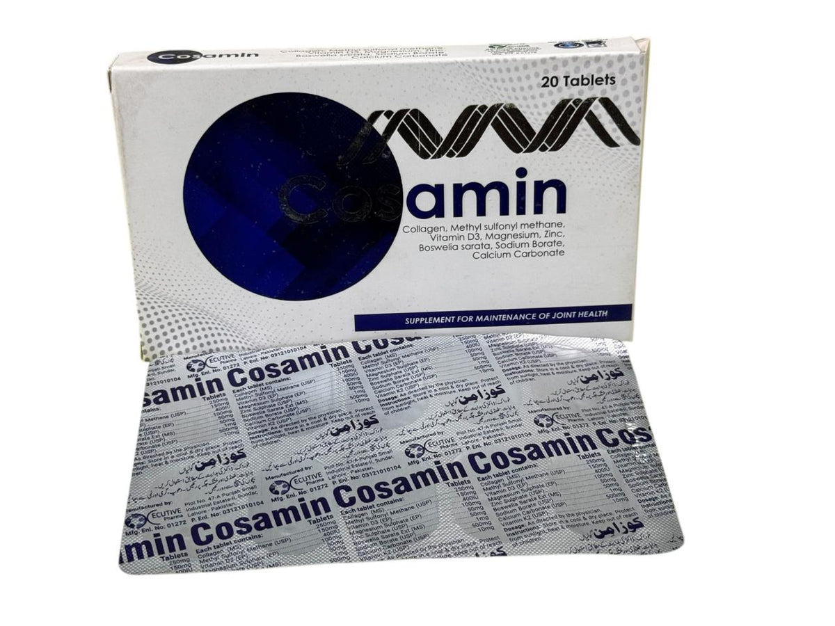 Cosamin Tablets ( 1 Strip = 10 Tablets )