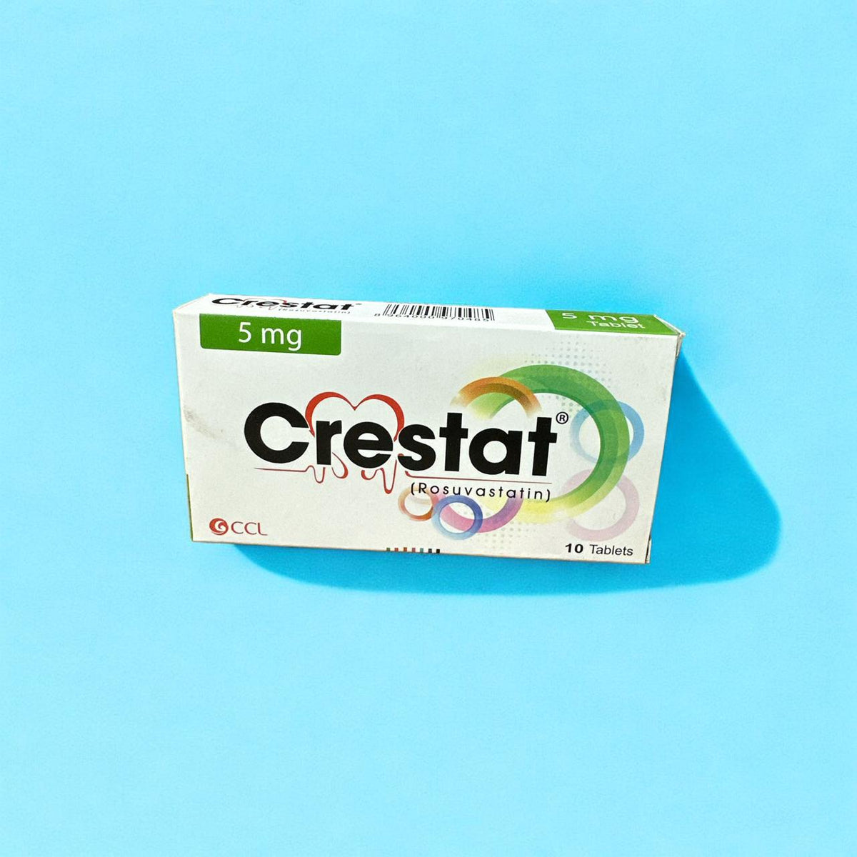 Crestat Tablets 5Mg  (1 Box  = 10 Tablets)