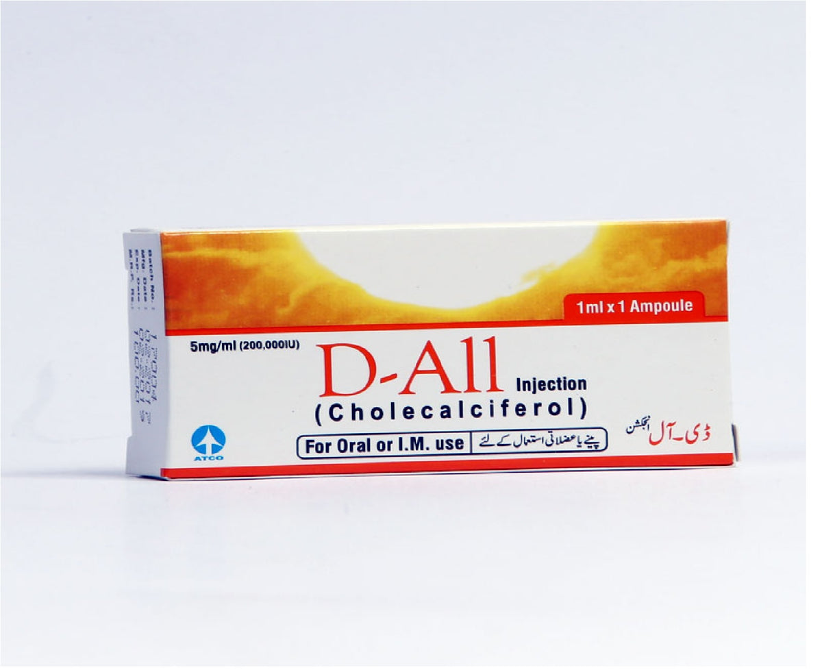 D-All Oral/Im 200,000Iu Injection 5Mg/Ml (1 Box = 1 Injection)