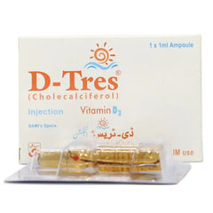 D-Tres 200,000Iu Oral/Im Injection 5Mg/Ml (1 Box = 1 Injection)