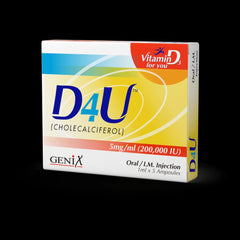 D4u Oral/Im 200,000Iu Injection 5Mg/Ml  (1 Box = 5 Injection)