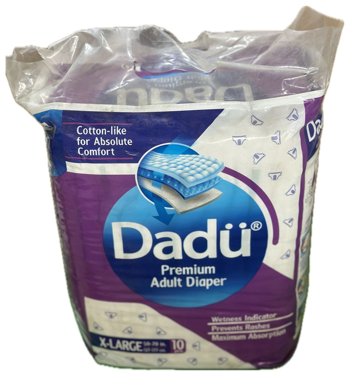 DADU original Adult Diapers Size-XL 10Pc