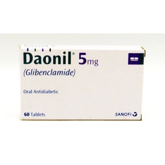 Daonil Tablets 5Mg  (1 Strip = 10 Tablets)