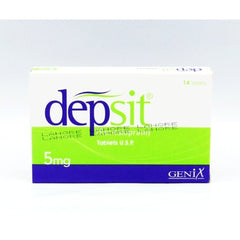 Depsit Tablets 5Mg (1 Box = 1 Strip)(1 Strip = 14 Tablets)