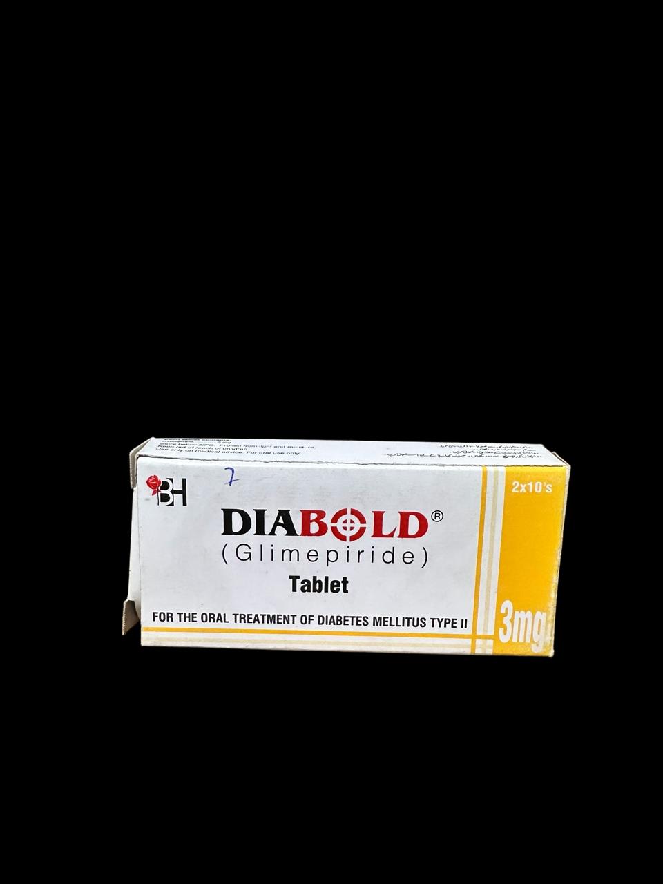 Diabold Tablets 3Mg (1 Strip = 10 Tablets)