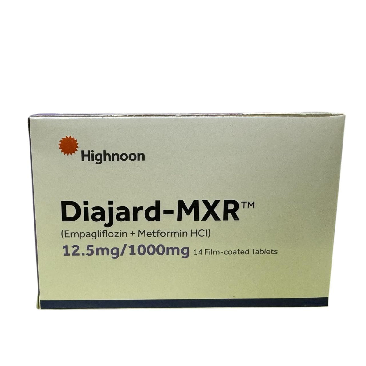 Diajard-MXR Tablets 12.5Mg/1000Mg  (1 Strip = 7 Tablets)