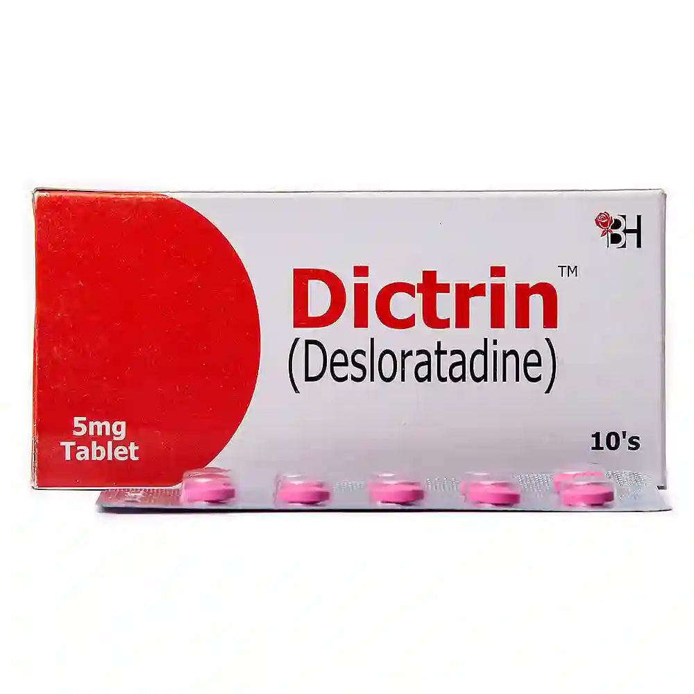 Dictrin Tablets 5Mg (1 Box = 1 Strip)(1 Strip = 10 Tablets)