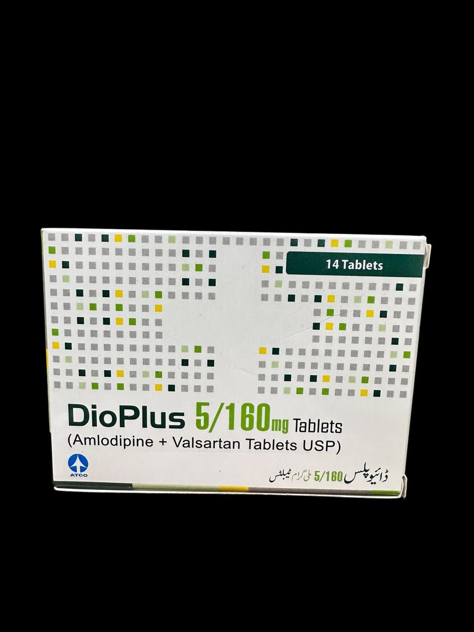 Dioplus Tablets 5/160Mg (1 Strip = 7 Tablets) – Multan Plus Pharmacy