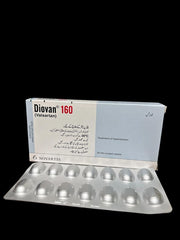 Diovan Tablets 160Mg (1 Strip = 14 Tablets)