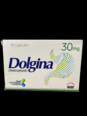 Dolgina Capsules 30Mg (1 Strip = 10 Capsules)