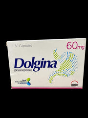 Dolgina Capsules 60Mg (1 Strip = 10 Capsules)