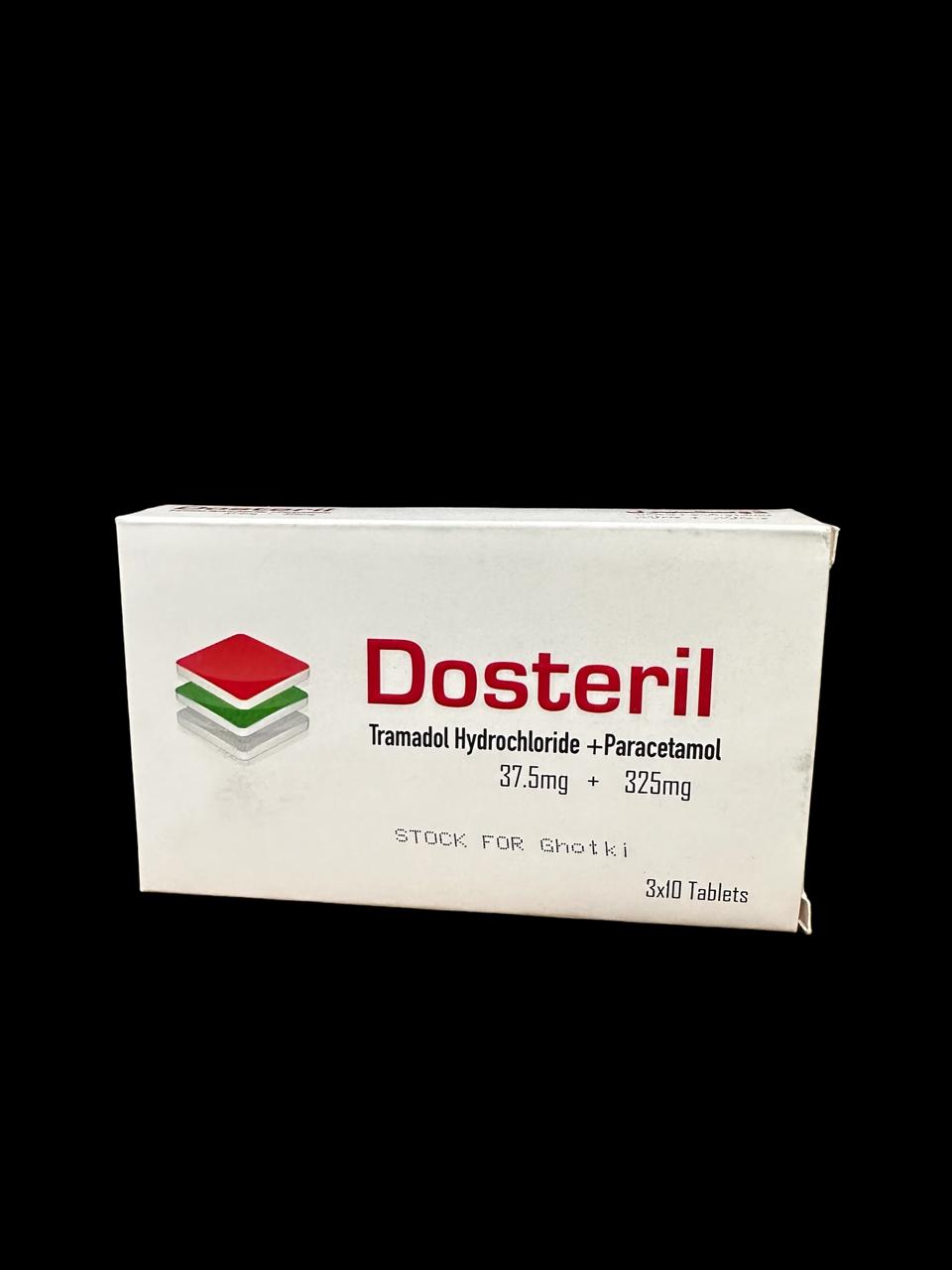 Dosteril Tablets 37.5Mg/325Mg (1 Strip = 10 Tablets)