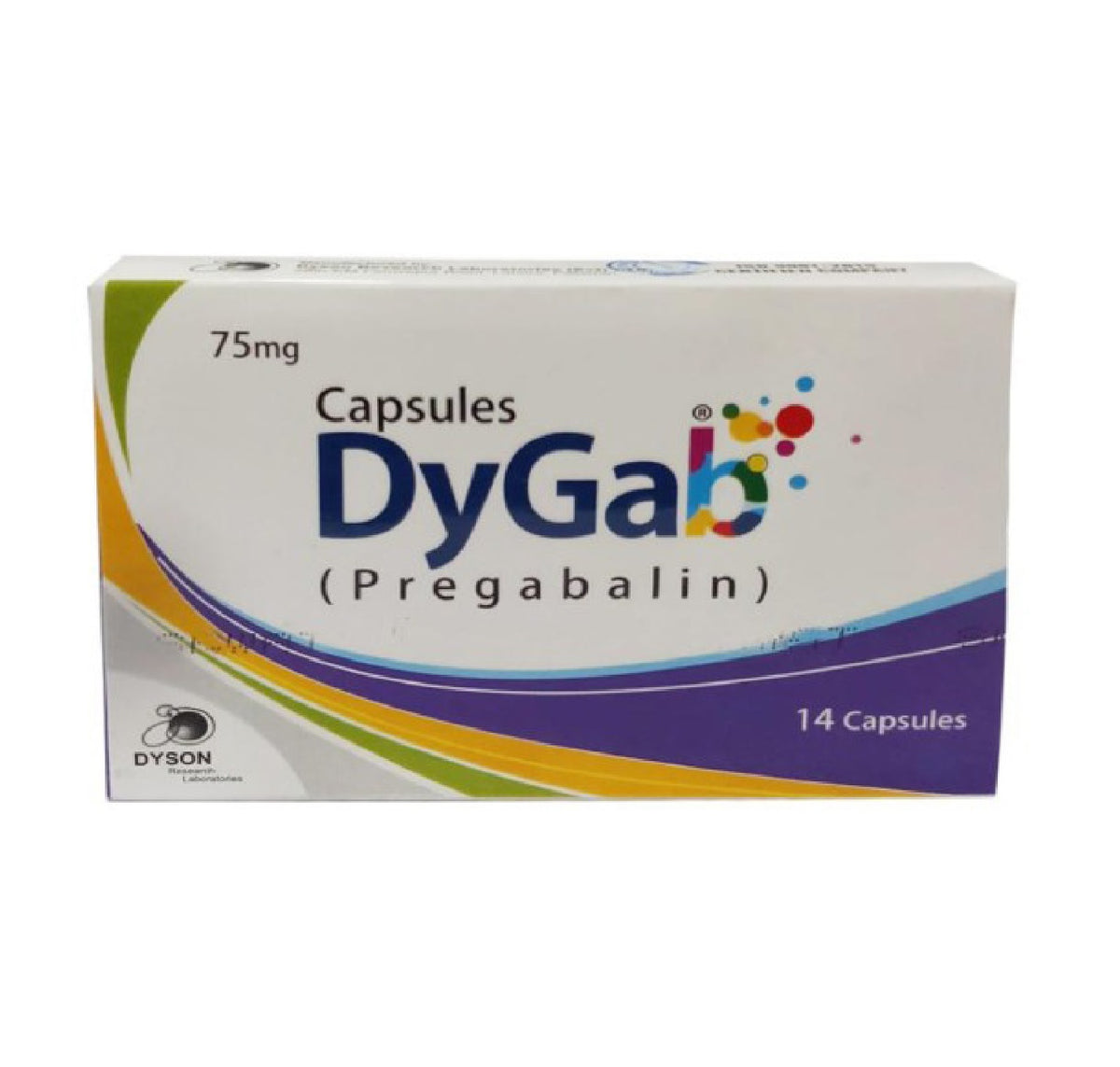 Dygab Capsules 75Mg (1 Strip = 7 Capsules)