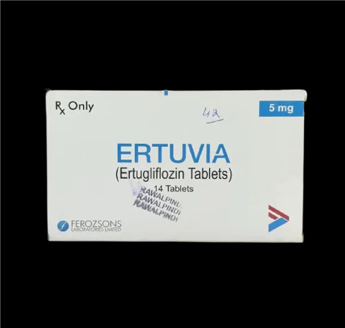 ERTUVIA Tablets 5Mg  (1 Box = 14 Tablets)