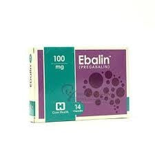 Ebalin Tablets 100Mg (1 Strip = 7 Tablets)