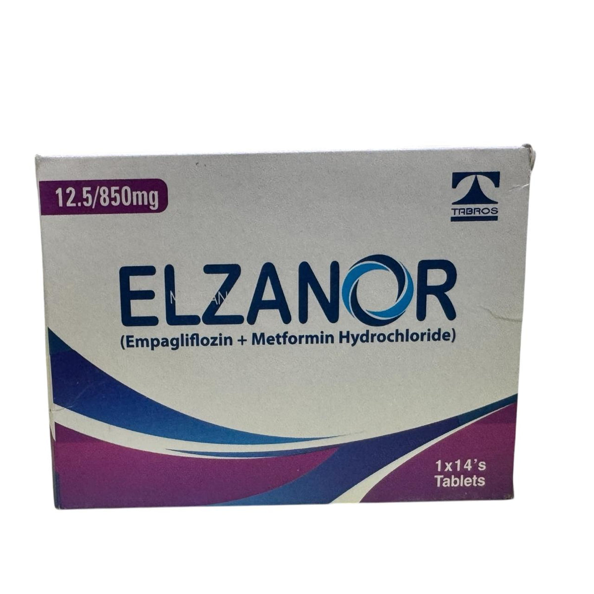 Elzanor  Tablets 12.5Mg/850Mg (1 Box = 14 Tablets)