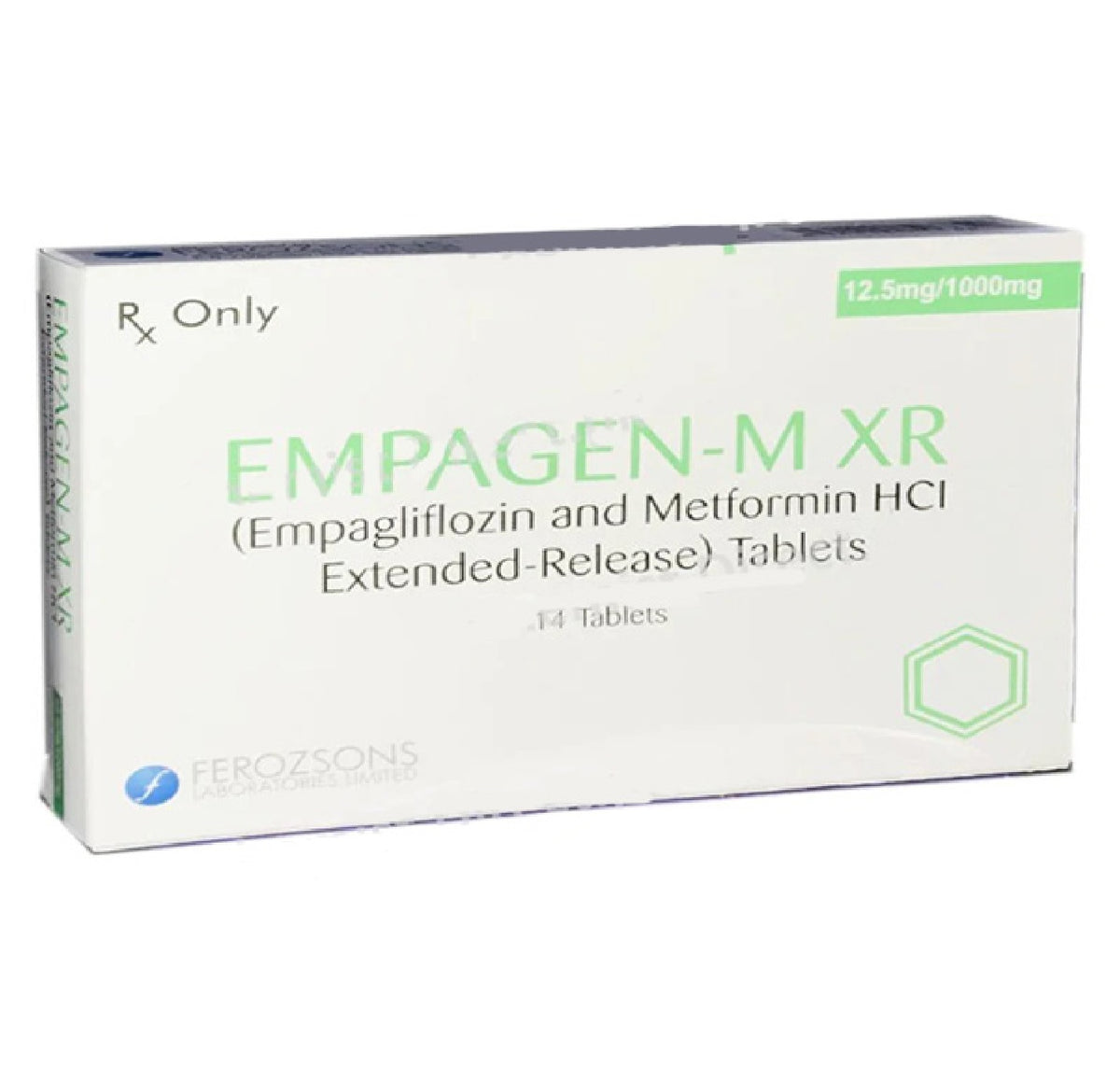 Empagen-M XR Tablets 12.5Mg/1000Mg (1 Strip = 7 Tablets)