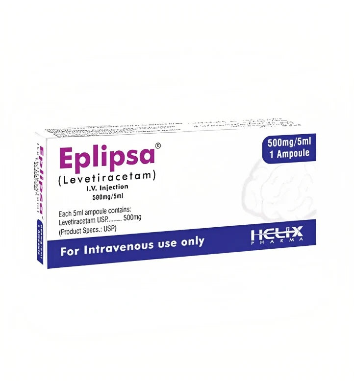 Eplipsa Iv Injection 500Mg/5Ml (1 Box = 1 Injection)