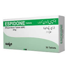 Espidone Tablets 2Mg (1 Strip = 10 Tablets)