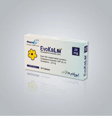 Evokalm Tablets 25Mg (1 Box = 1 Strip)(1 Strip = 10 Tablets)